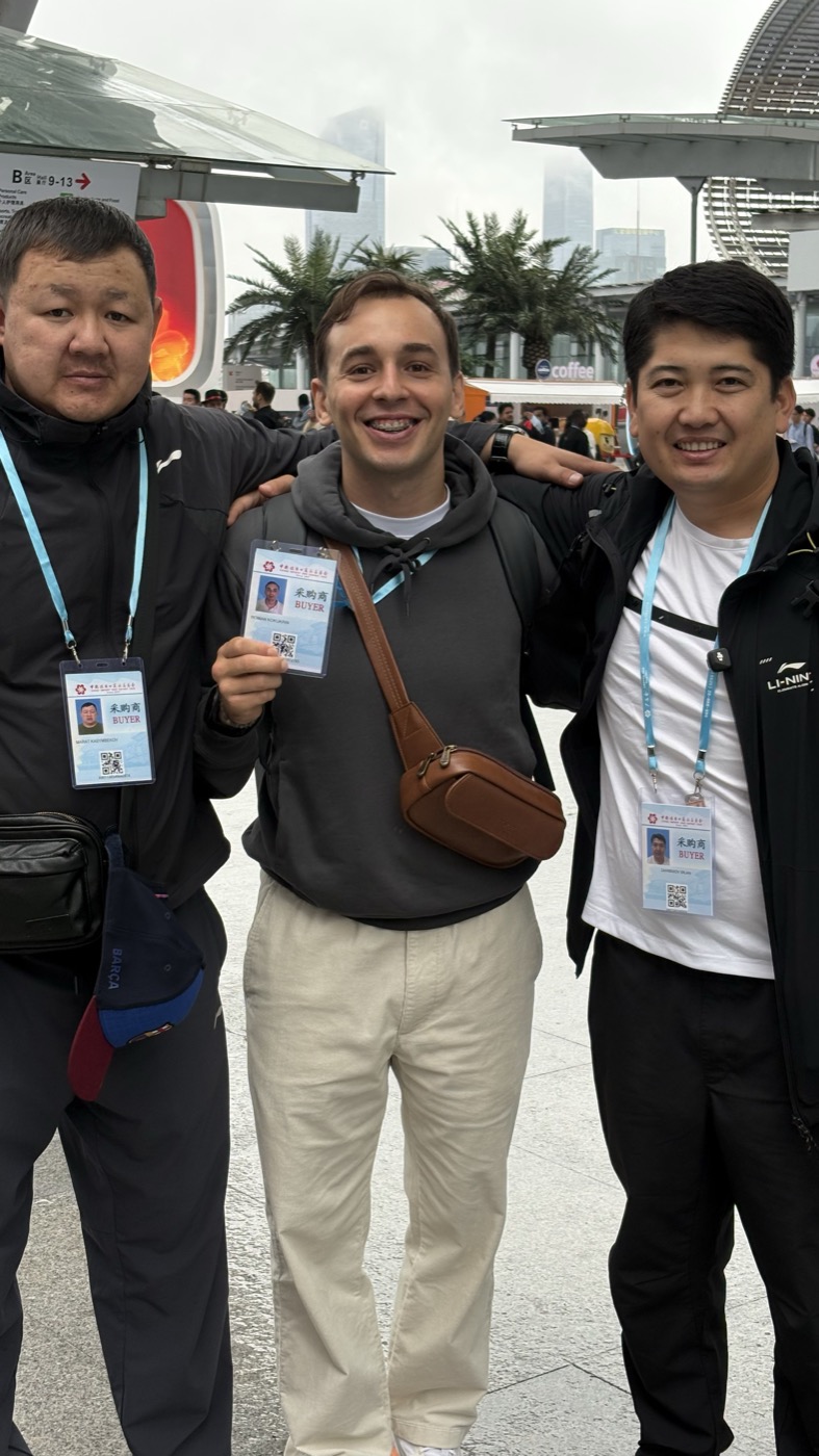 Роман Кокуркин на Canton Fair — выставка в Китае